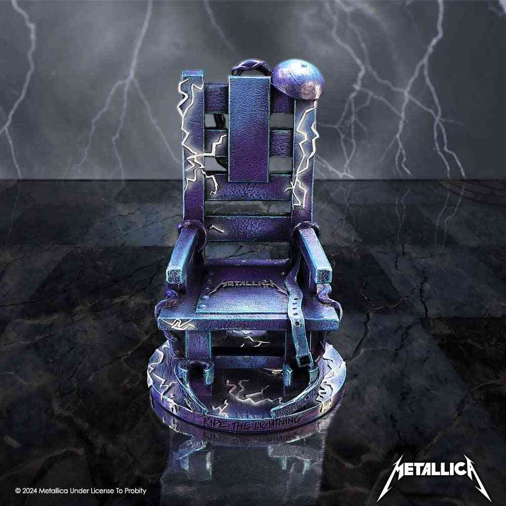 Nemesis Now Metallica - Ride the Lightning 15cm Figurine - Blue